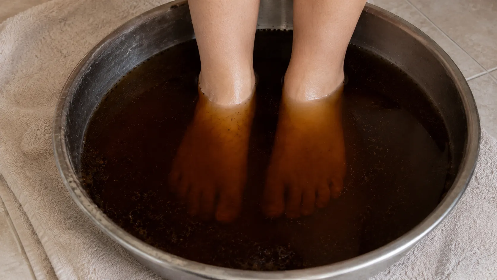 Peat Peat Foot Soak — immersion application